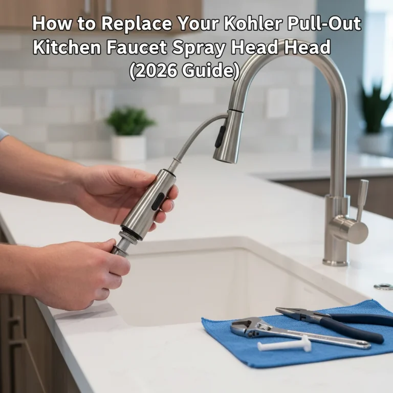 How to Replace Your Kohler Pull-Out Kitchen Faucet Spray Head (2026 Guide)