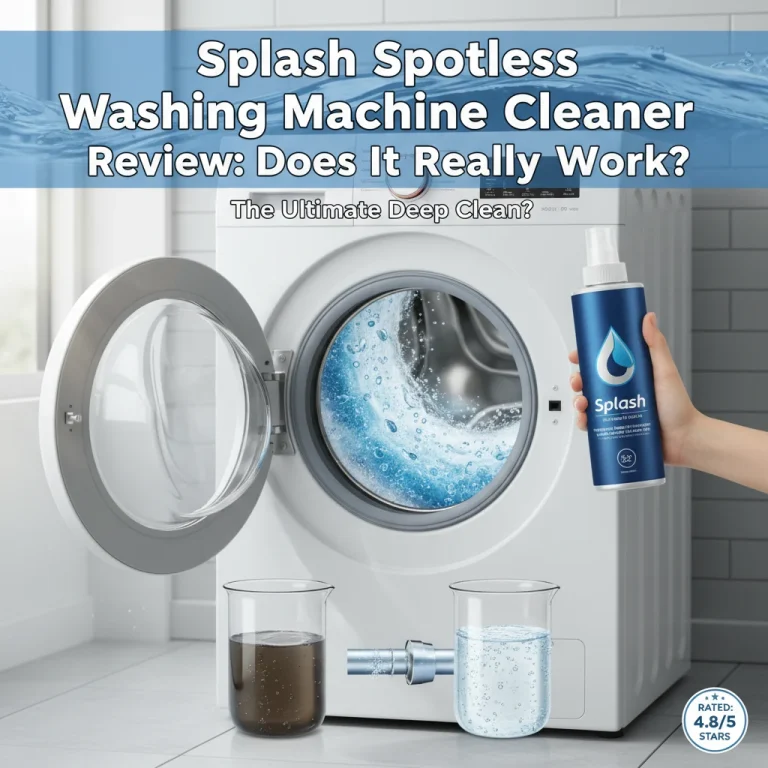 Splash Spotless Washing Machine Cleaner Review: Does It Really Work?