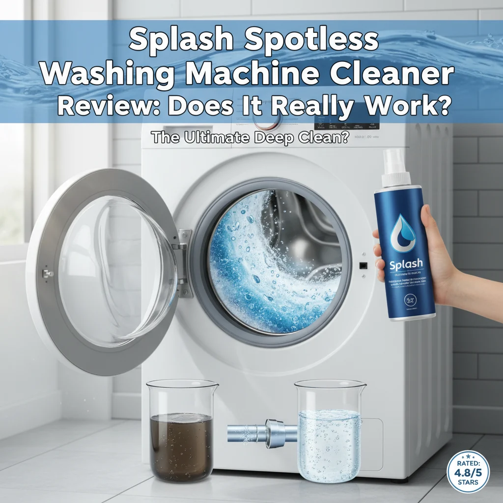 Splash Spotless Washing Machine Cleaner Review: Does It Really Work?