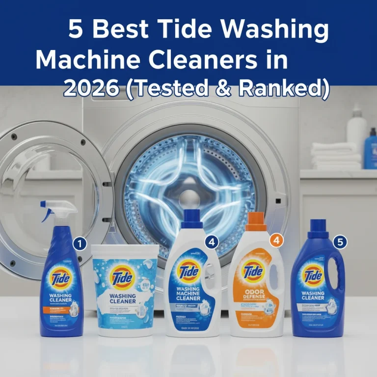5 Best Tide Washing Machine Cleaners in 2026 (Tested & Ranked)