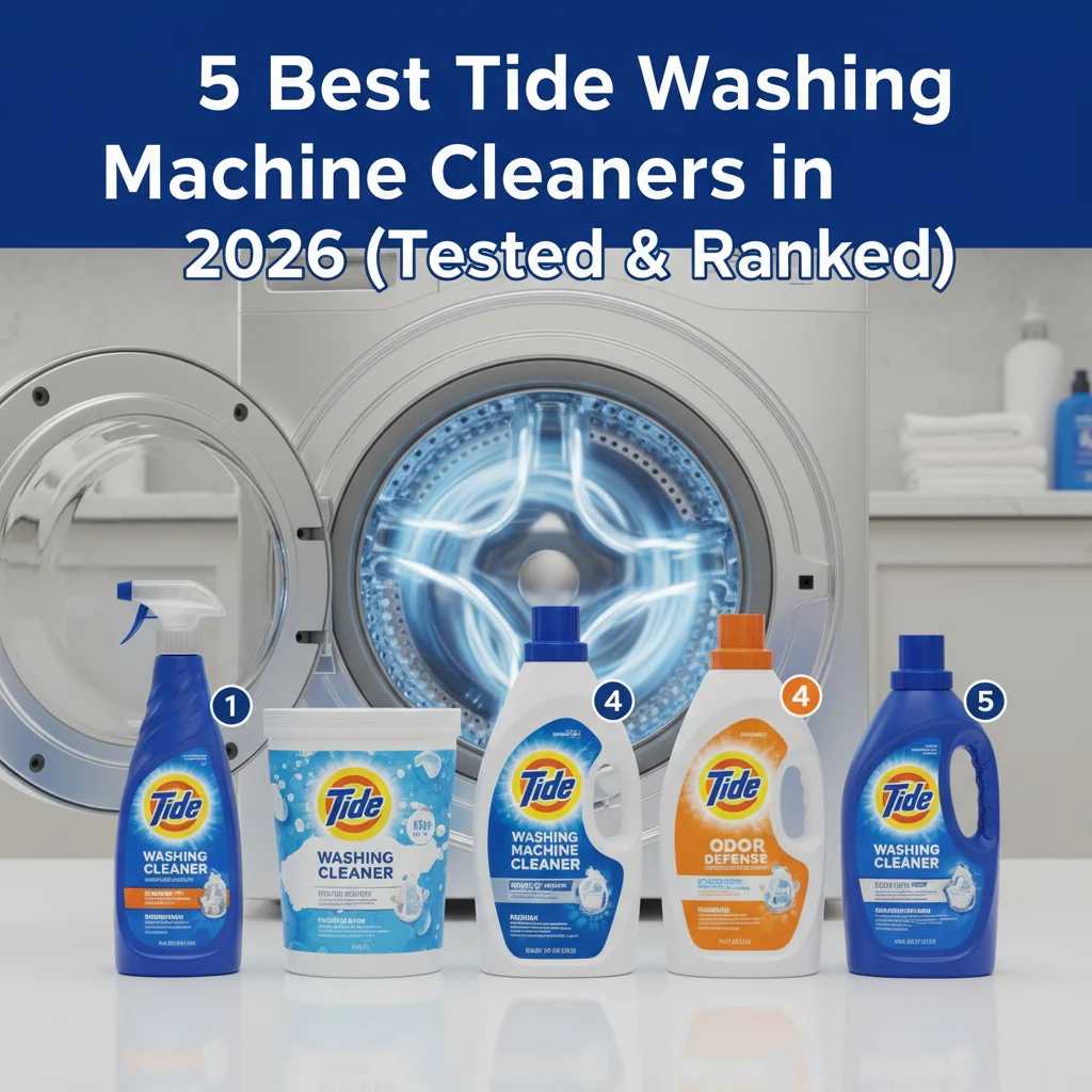 5 Best Tide Washing Machine Cleaners in 2026 (Tested & Ranked)