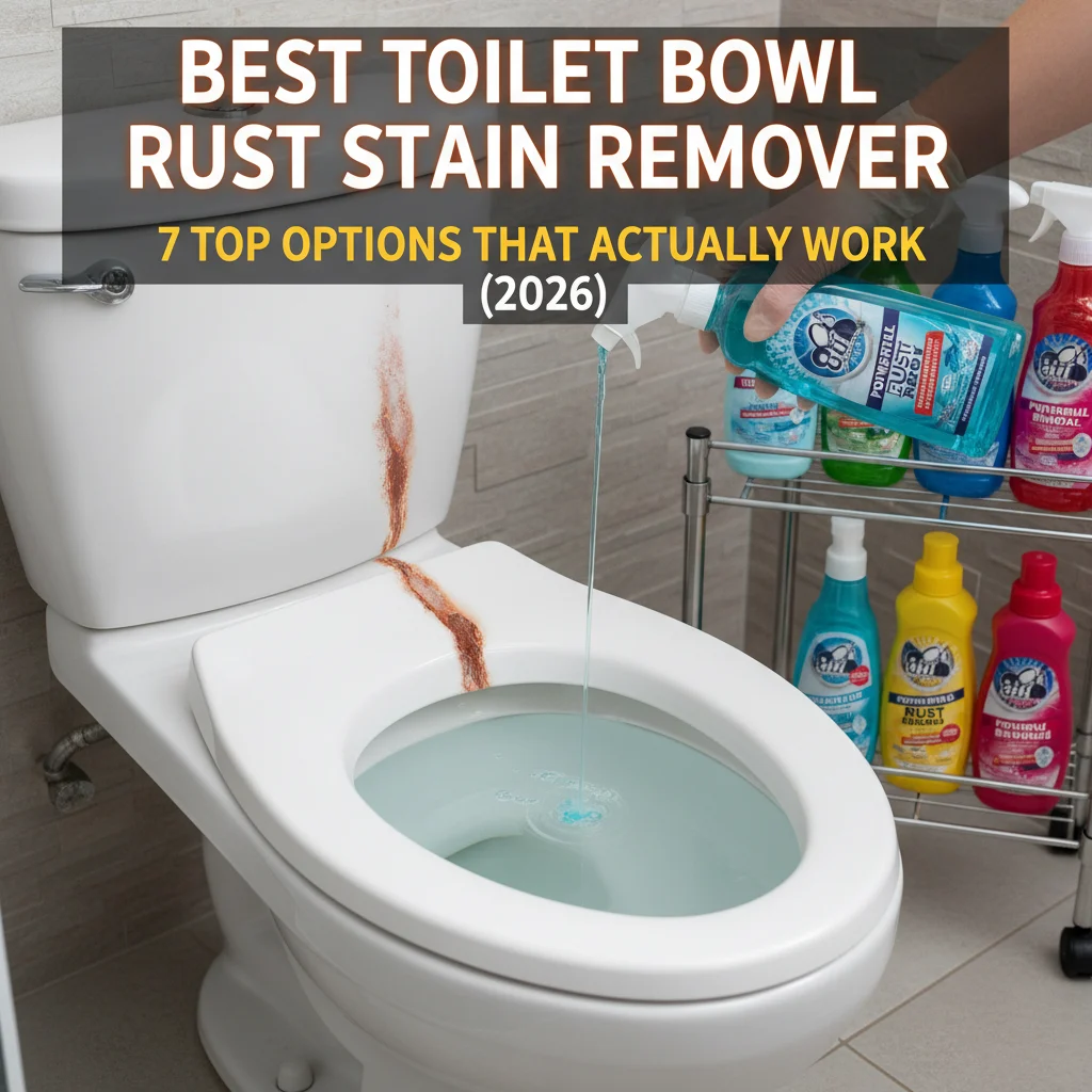 Best Toilet Bowl Rust Stain Remover: 7 Top Options That Actually Work (2026)