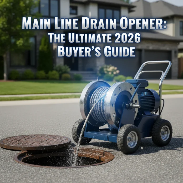 Main Line Drain Opener: The Ultimate 2026 Buyer’s Guide