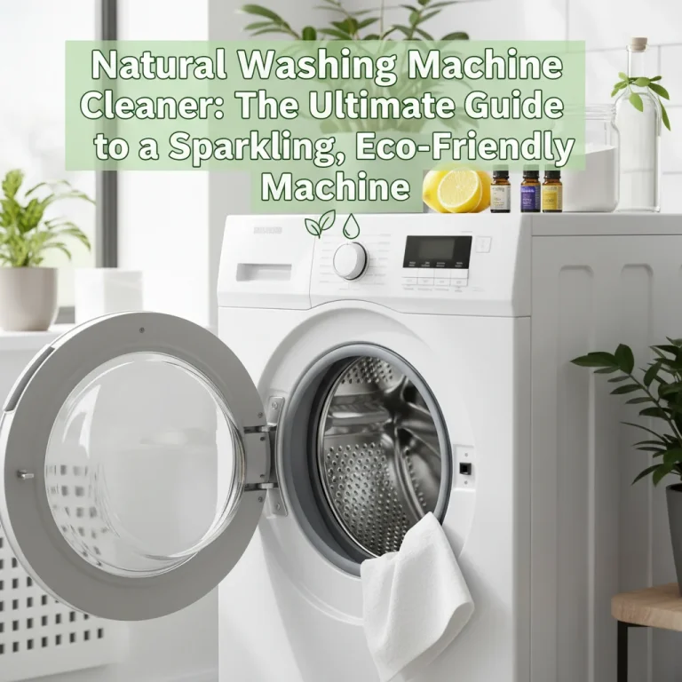 Natural Washing Machine Cleaner: The Ultimate Guide to a Sparkling, Eco-Friendly Machine