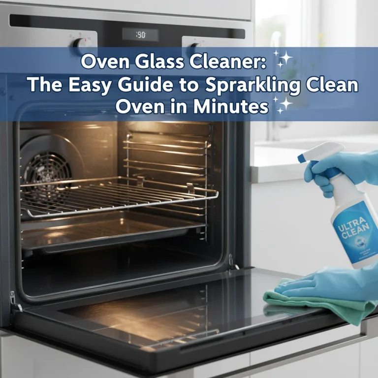 Oven Glass Cleaner: The Easy Guide to a Sparkling Clean Oven in Minutes