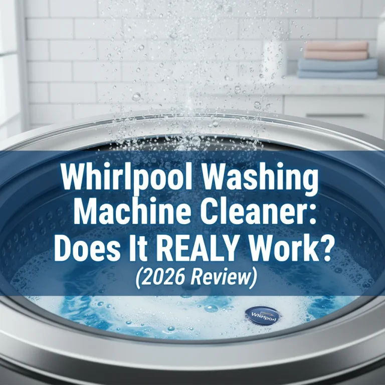 Whirlpool Washing Machine Cleaner: Does It REALLY Work? (2026 Review)